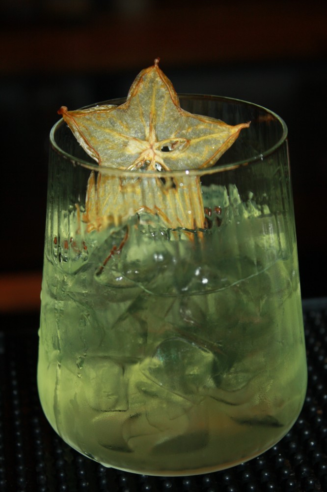 Salted vodka