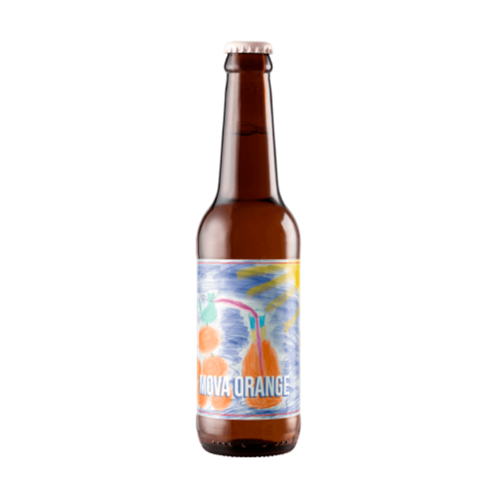 Лимонад Mova Orange, ABV 0.0%, 0.33 л
