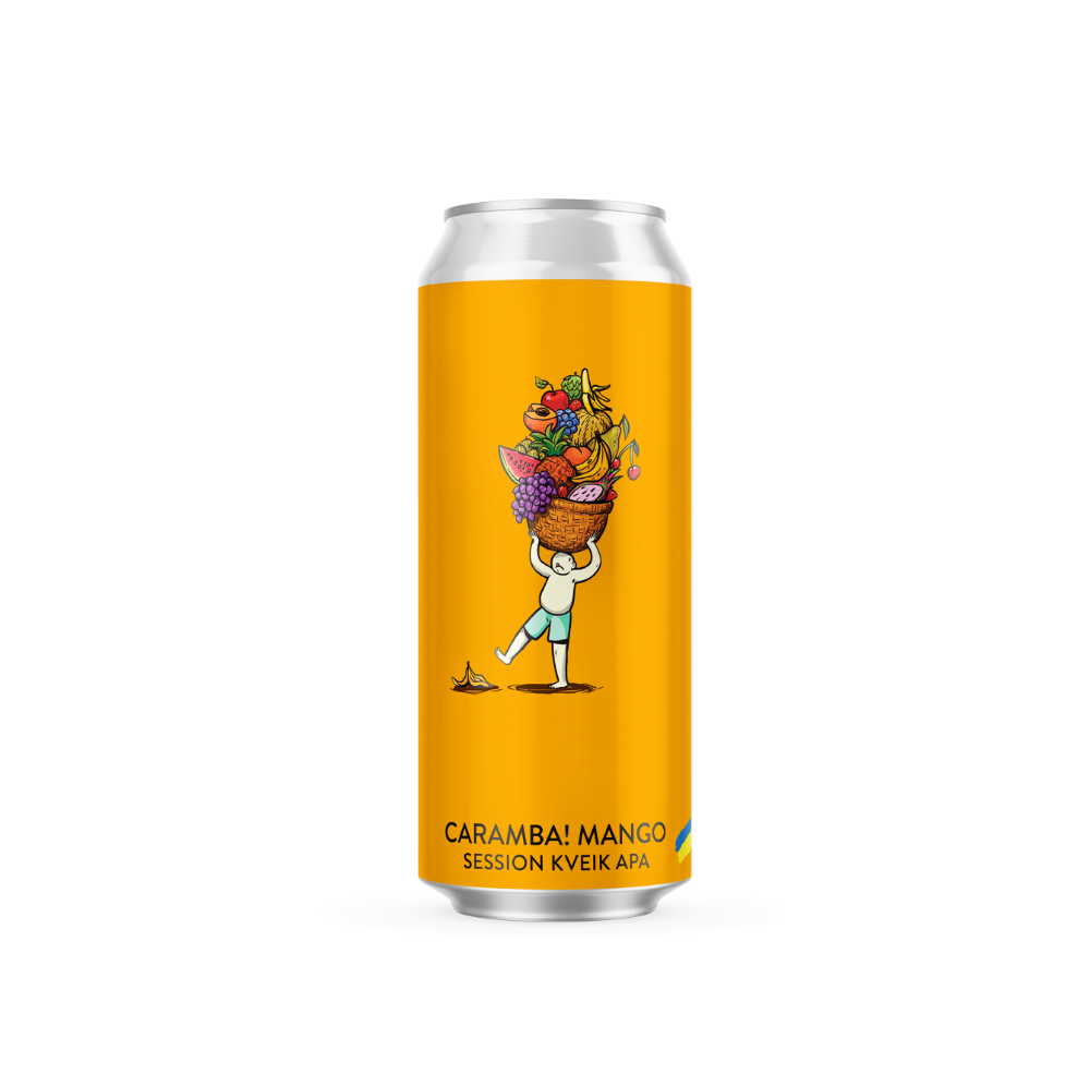 Пиво Varvar Caramba Mango, ABV 3.3%, 0.33 л