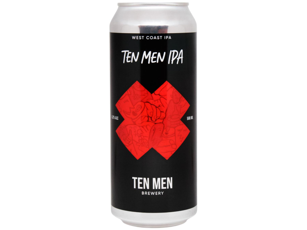 Пиво Ten Men IPA, ABV 6%, 0.5л