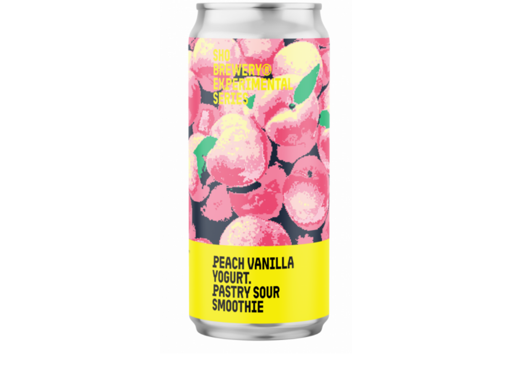 Пиво ШО Peach Vanilla Yogurt Sour, ABV 5%, 0.33л