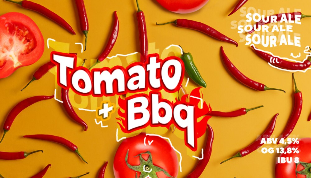 Пиво Red Cat Tomato BBQ Sour, ABV 4.5%, шт