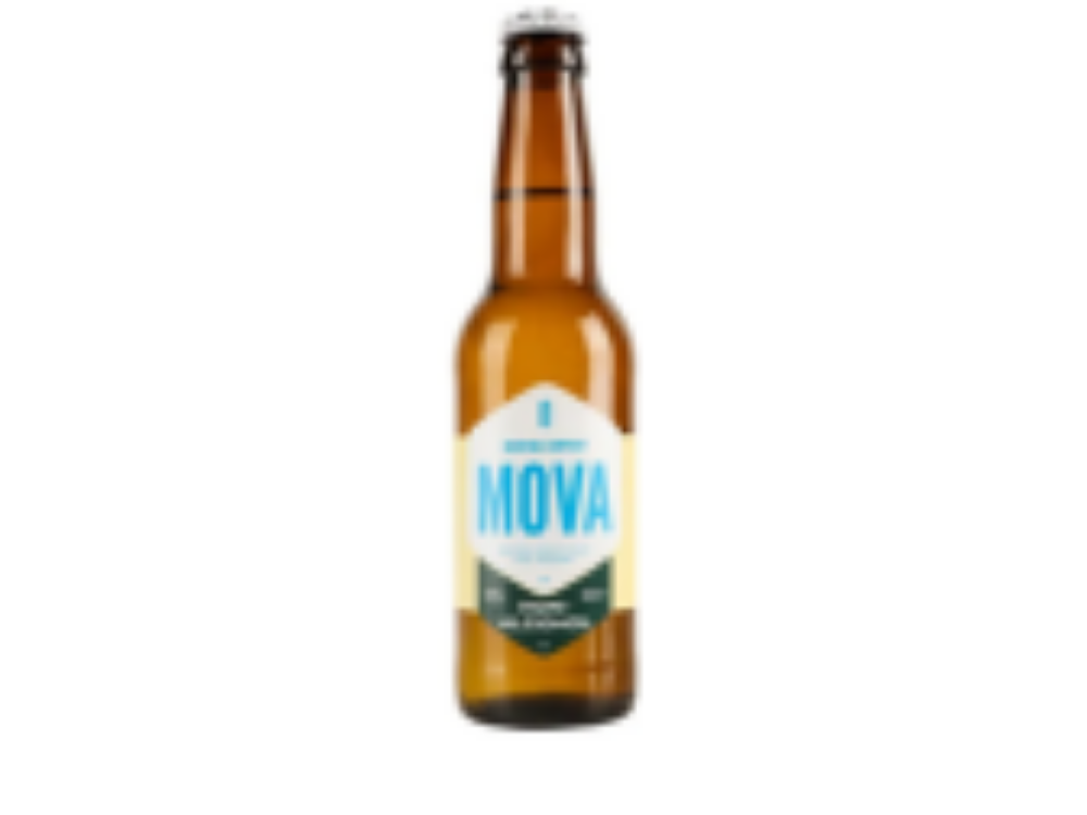 Пиво Mova Non-Alcohol, ABV 0.4%, 0.33 л