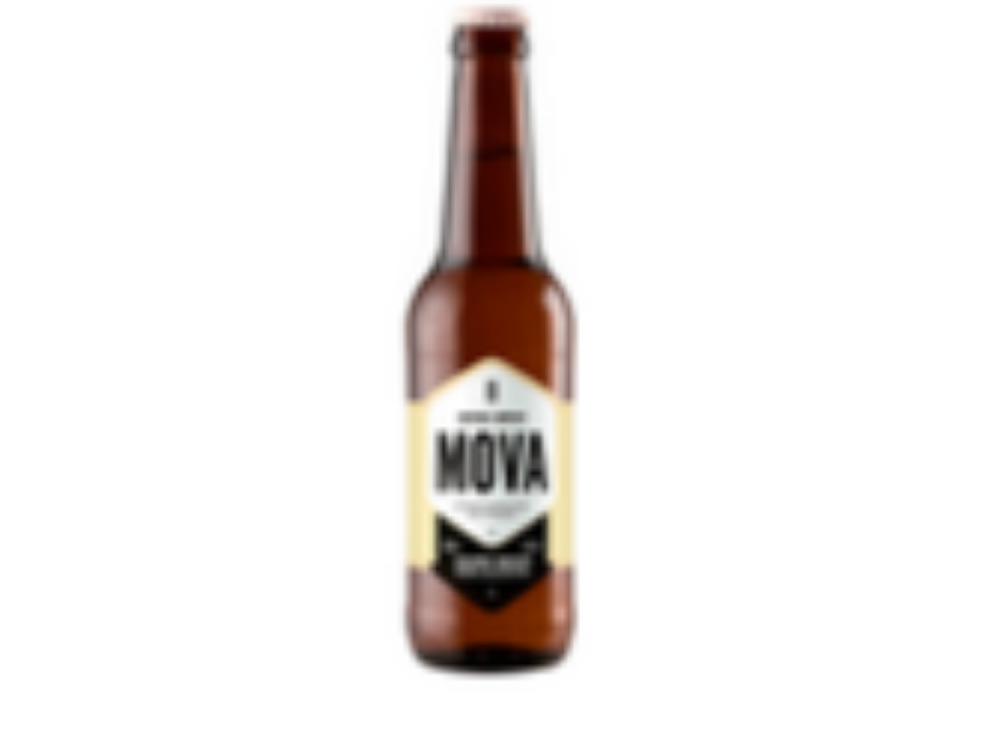 Пиво Mova Dark Non-Alcohol, ABV 0.5%, 0.33 л