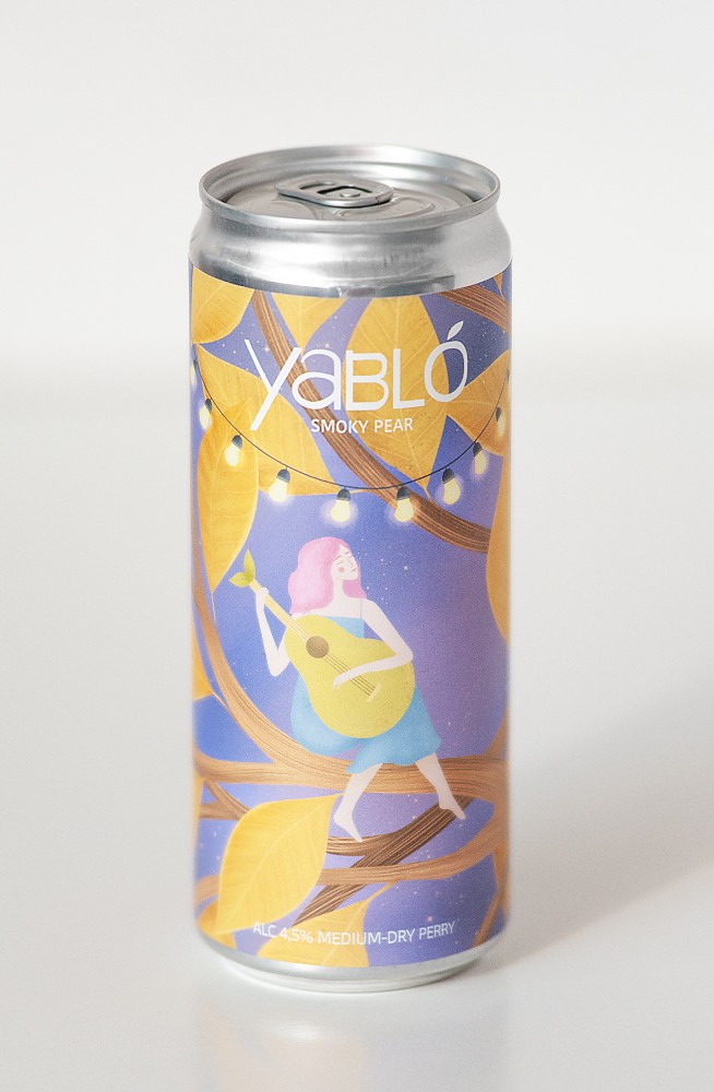 Сидр Yablo Smoky Pear, ABV 4.5%, 0.33 л