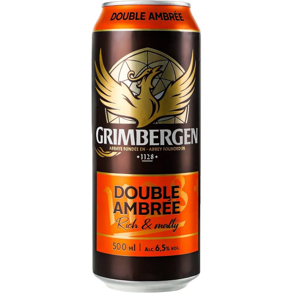 пиво Grimbergen Double Ambree 0.5 мл