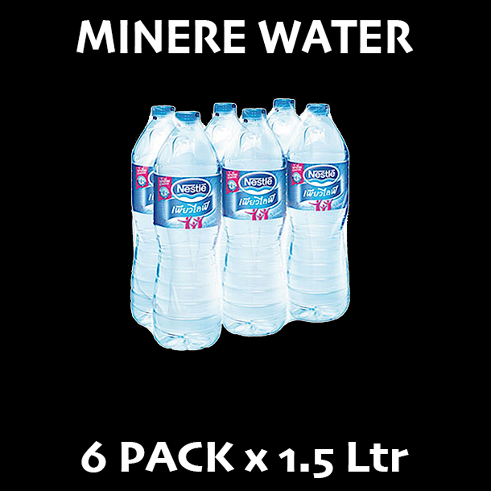 Mineral Water 1.5 Ltr 6 Pack