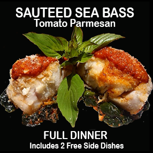 Sea Bass Lemon Parmesan #423