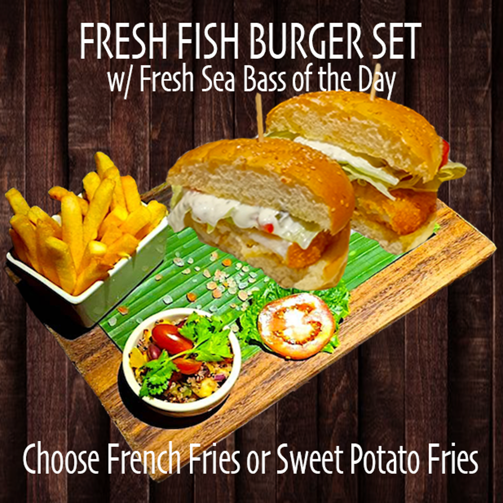 Fish Burger Set