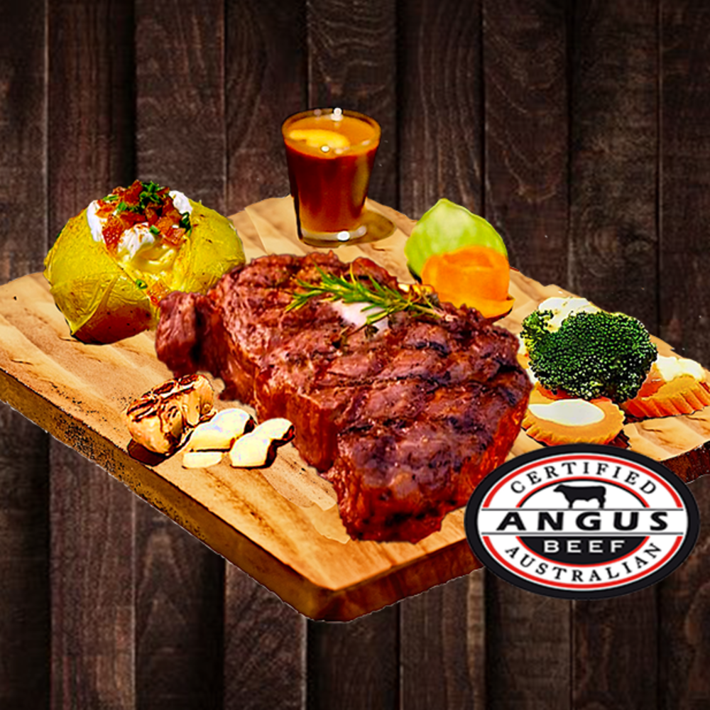 PROMOTION: 400 gram Angus Rib-Eye Steak MBS 3-4