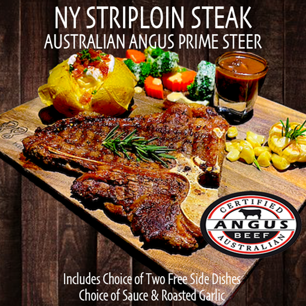 Angus T-Bone Porterhouse Steak 350 gram