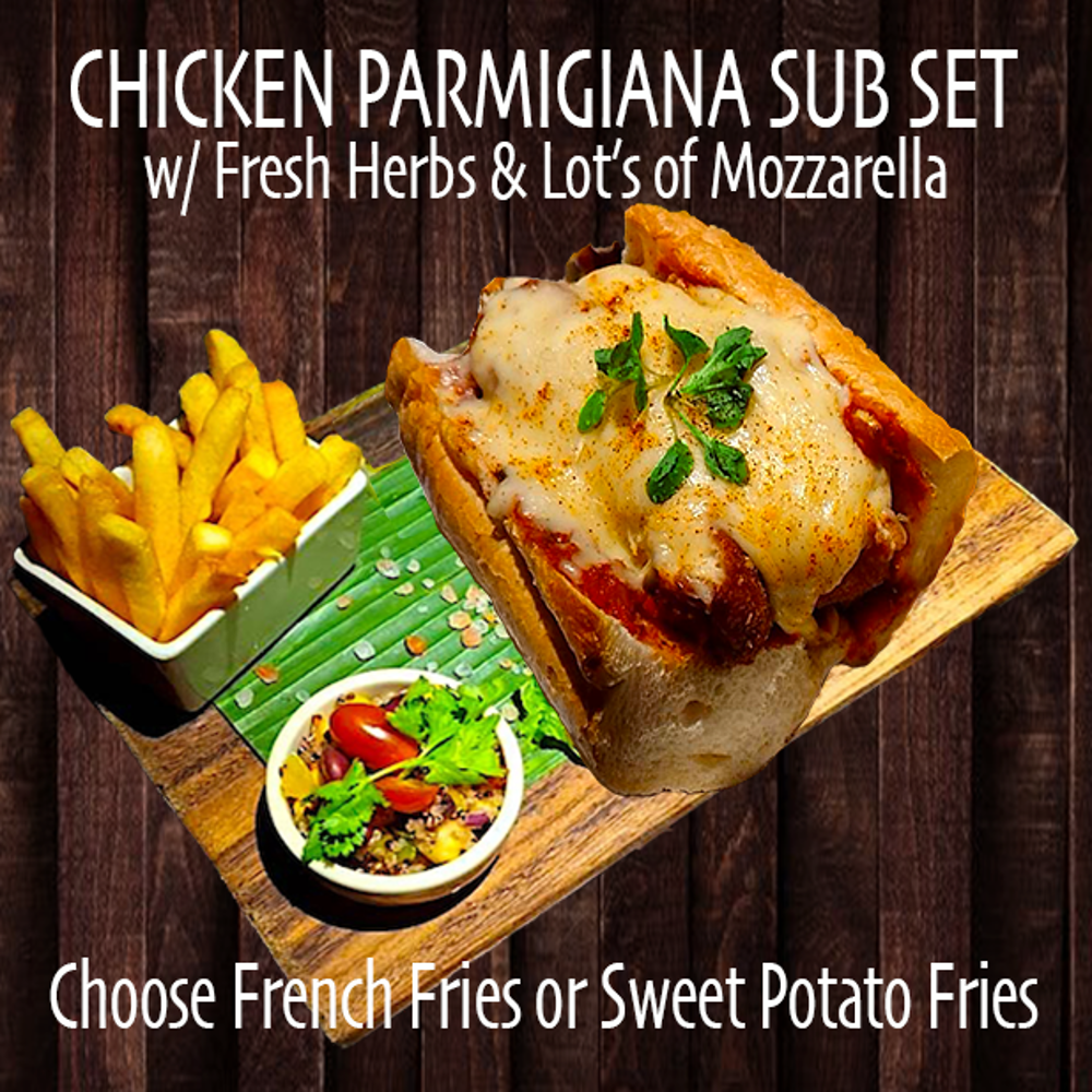 Chicken Parmigiana Sandwich Set