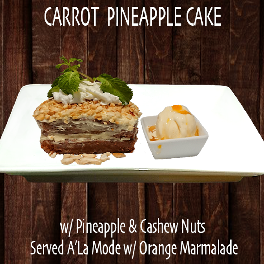 Carrot-Pineapple Cake