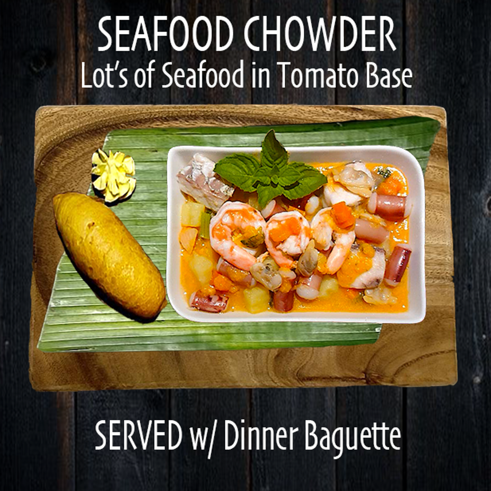 SeaFood Chowder (Tomato Base)