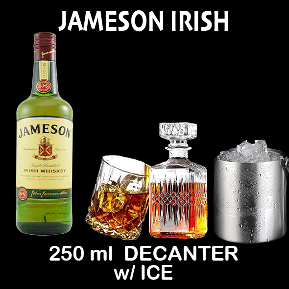 Jameson Irish Whiskey 250 ml Decanter