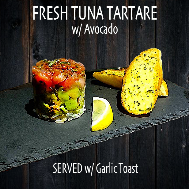 Tuna Tartare on Avocado