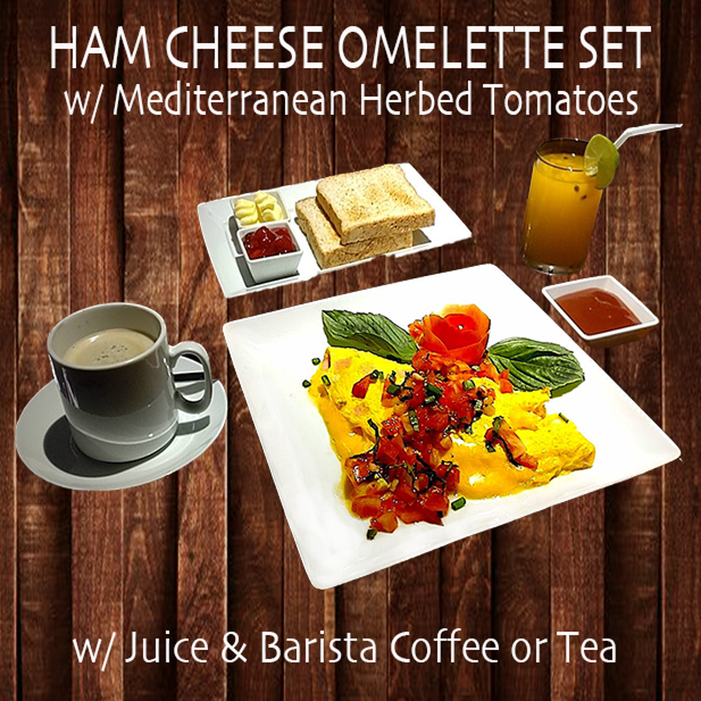 Ham Cheese Omelette Set