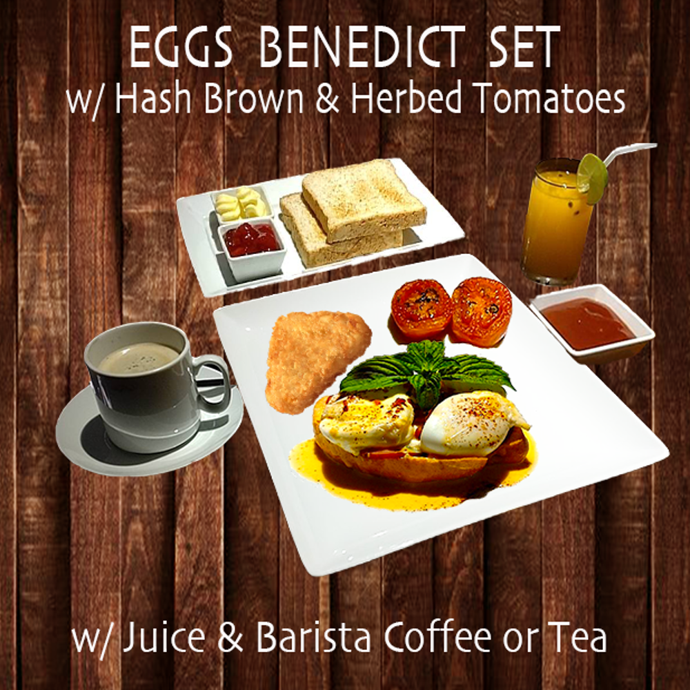 Eggs Benedict Set