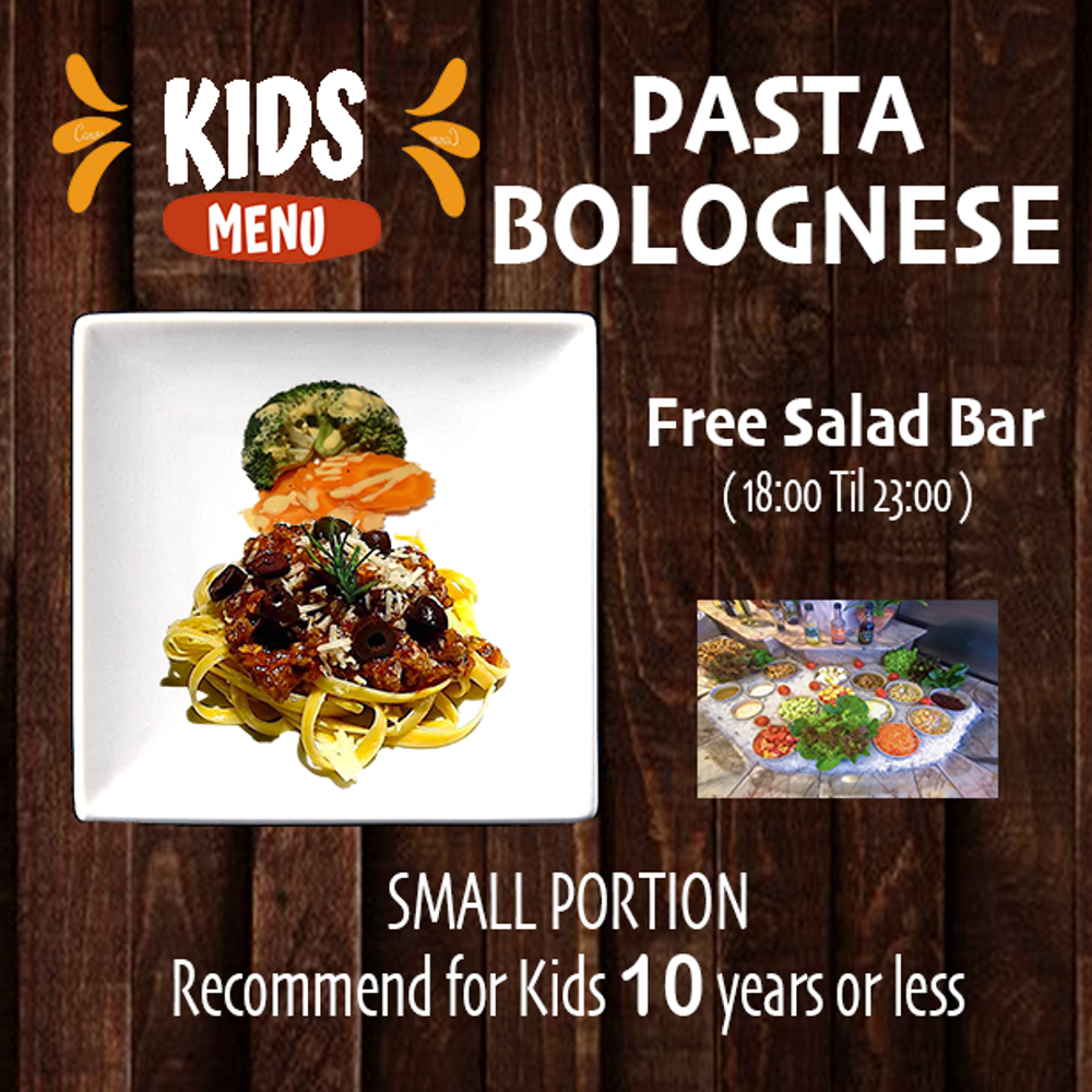 Kids Pasta Bolognese