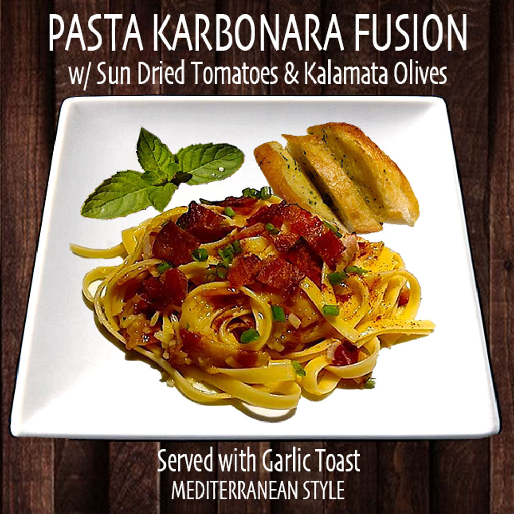 Pasta Karbonara Fusion