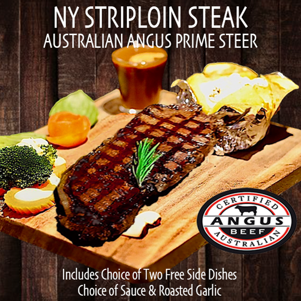 Angus New York Striploin Steak