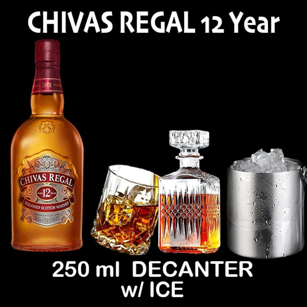 Chivas Regal 250 ml Decanter