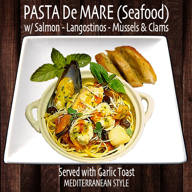 Pasta De Mare' (Seafood Pasta)