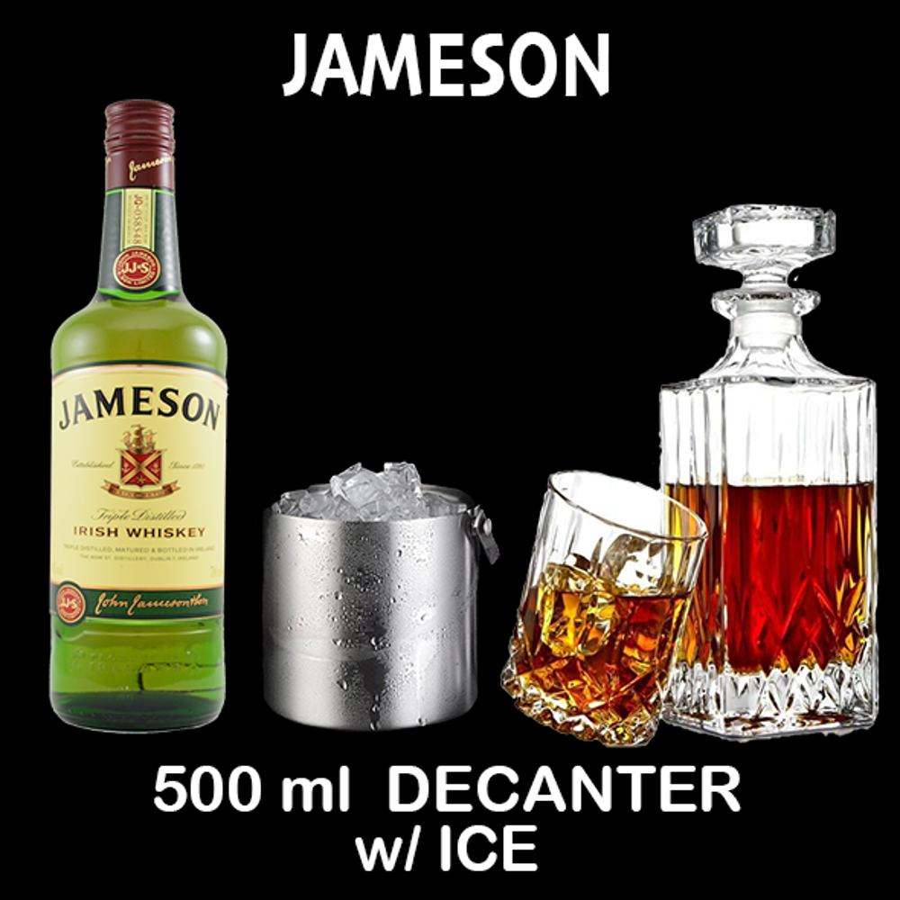 Jameson Irish Whiskey 500 ml Decanter