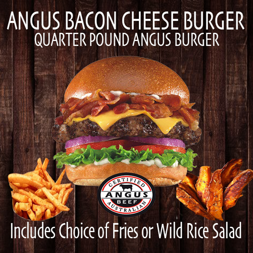 Angus Bacon Cheese Burger