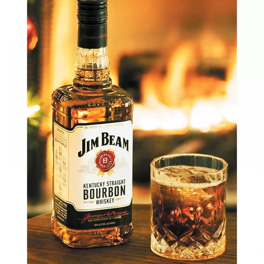 Віскі Jim Beam White 40% 100гр