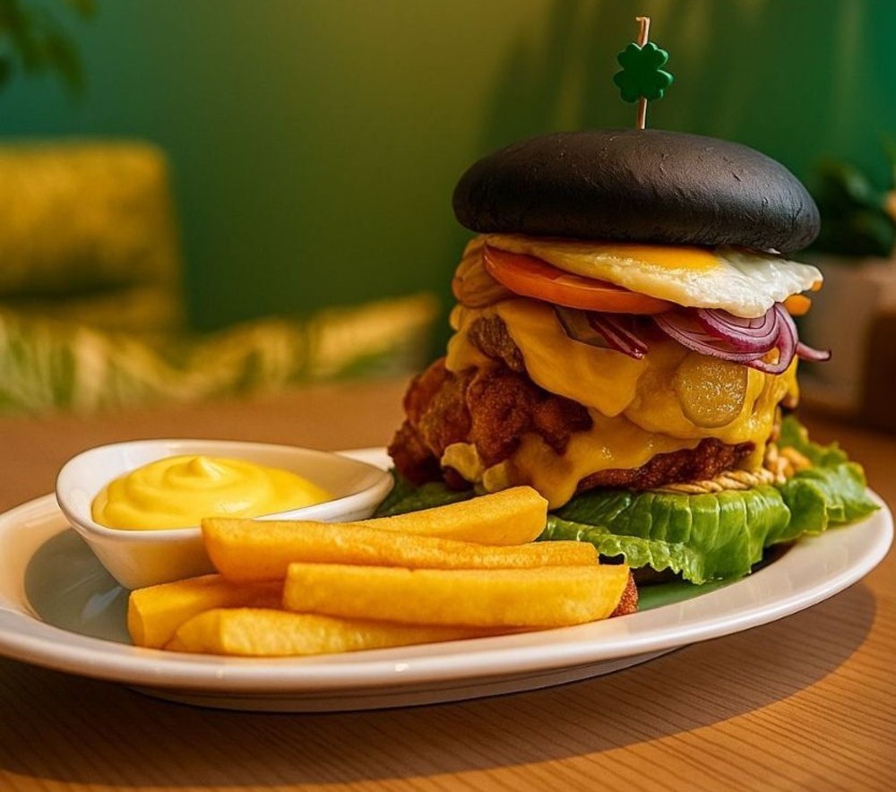 Монтана бургер з беконом