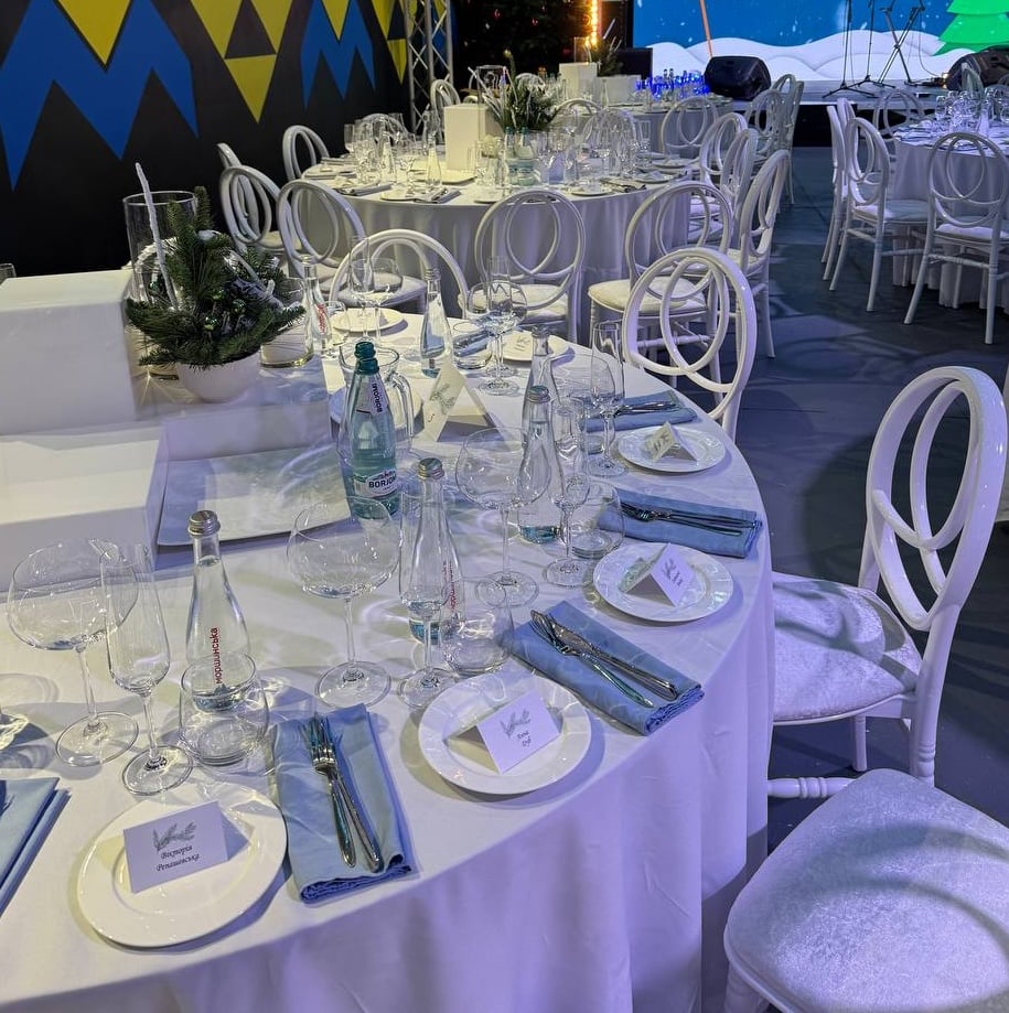 Комплекс доставки з сервіруванням для банкетів