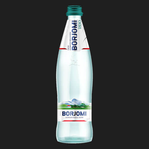 Вода мінеральна Borjomi скло 0,5 л