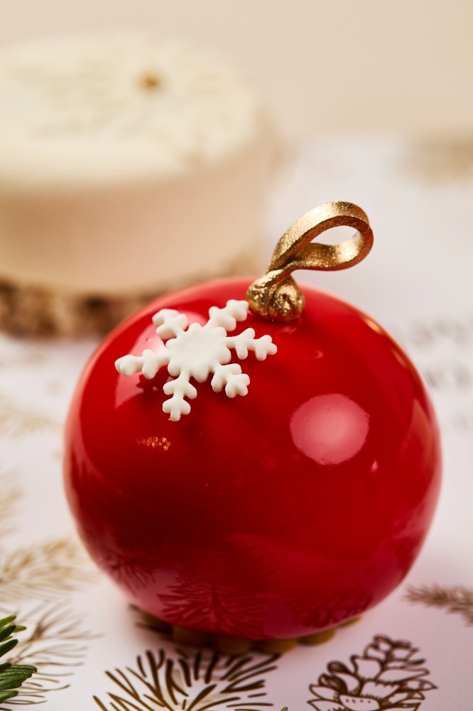 Десерт "Ялинкова іграшка "