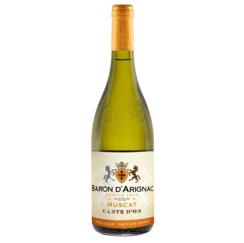 Вино Baron d'Arignac Muscat, біле, напівсолодке