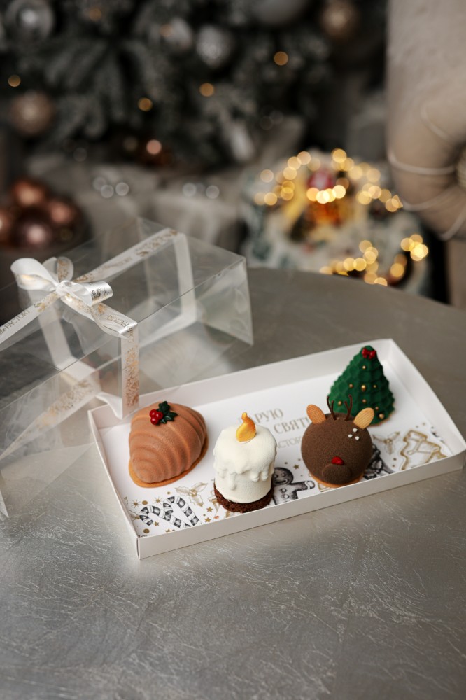 Подарунковий набір мусових десертів