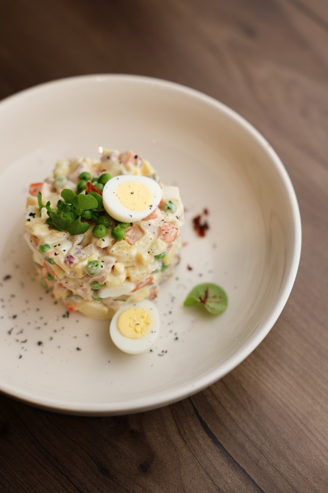 Салат "Олів'є з куркою"