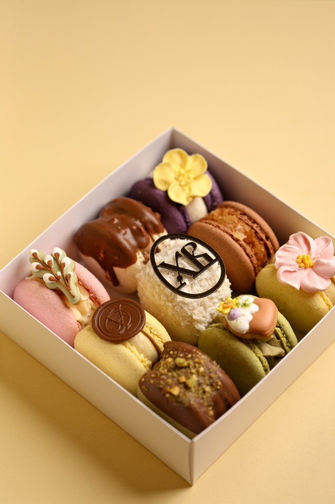 Набір тематичних макарон (9шт)