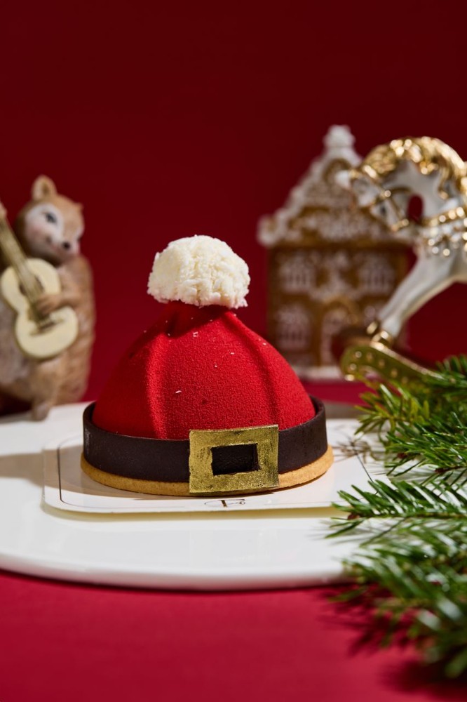 Мусовий десерт "Шапка Санти"