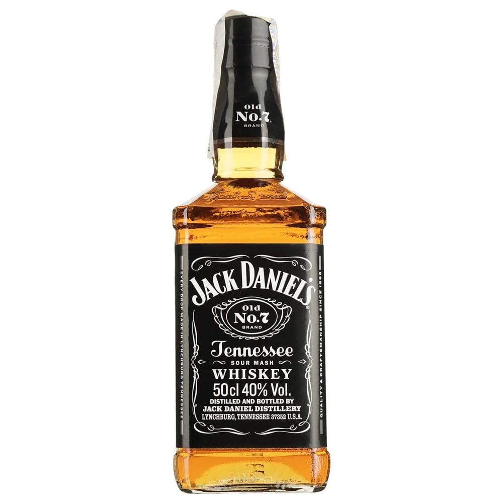 Віскі Jack Daniel's Old No. 7 (пляшка) 0,5л.