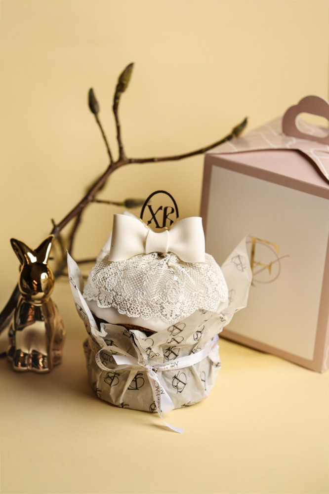 Паска "Бантик з мереживом"