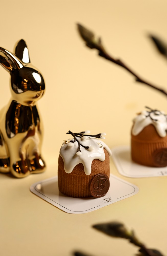 Мусовий десерт "Пасочка"