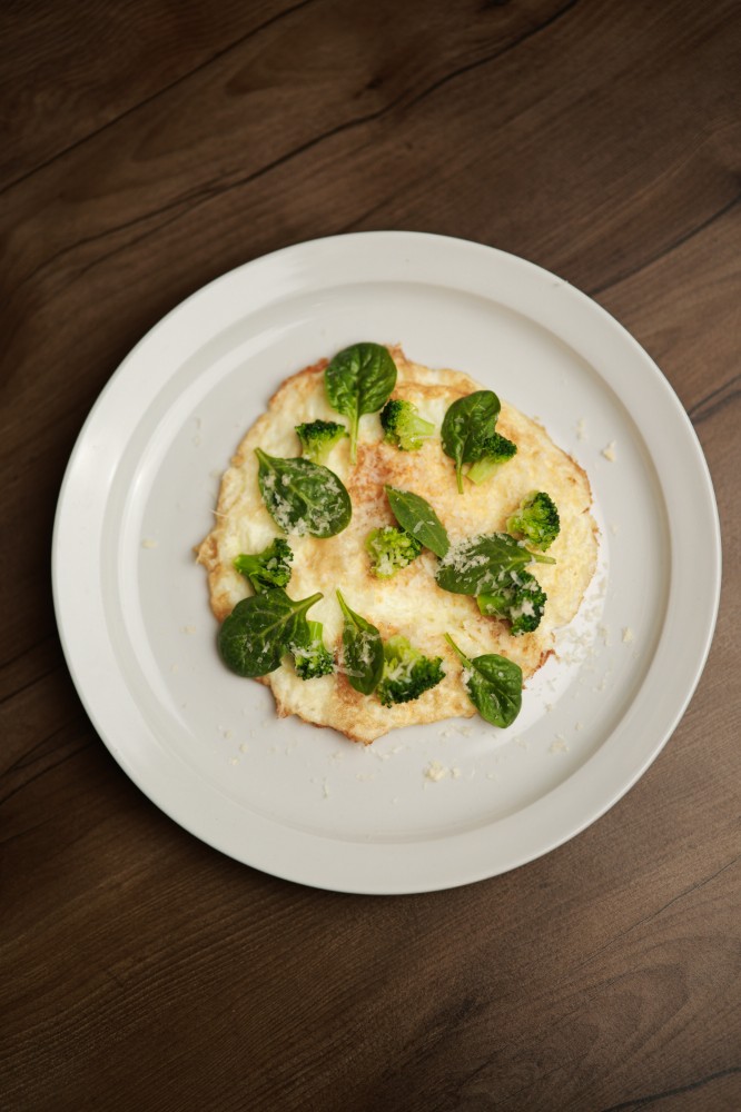 Повітряний білковий омлет