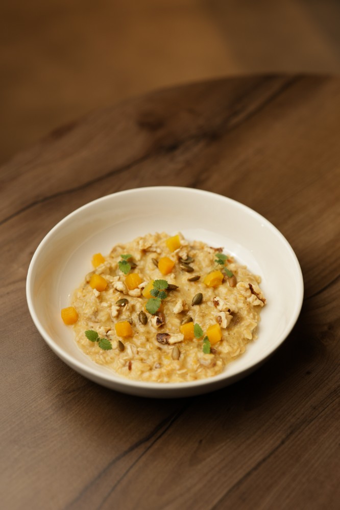 Гарбузова вівсяна каша