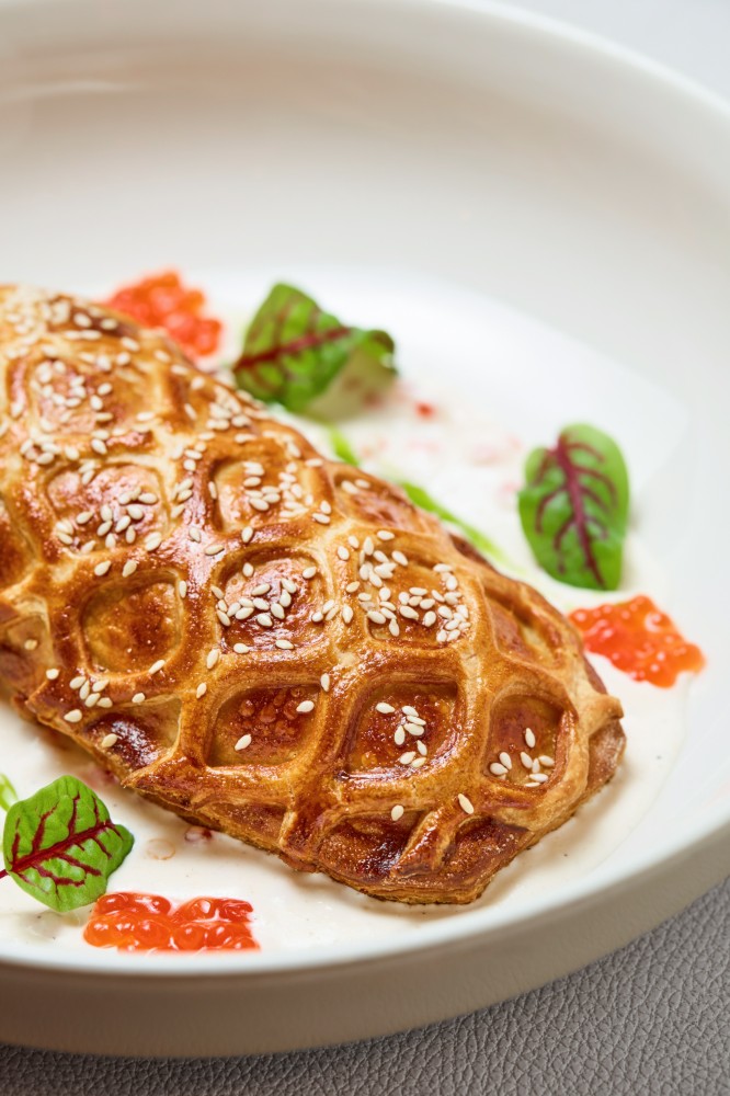 Лосось "Велінгтон"