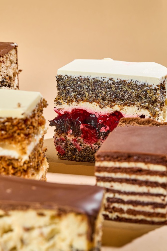 Торт "Мак-вишня"