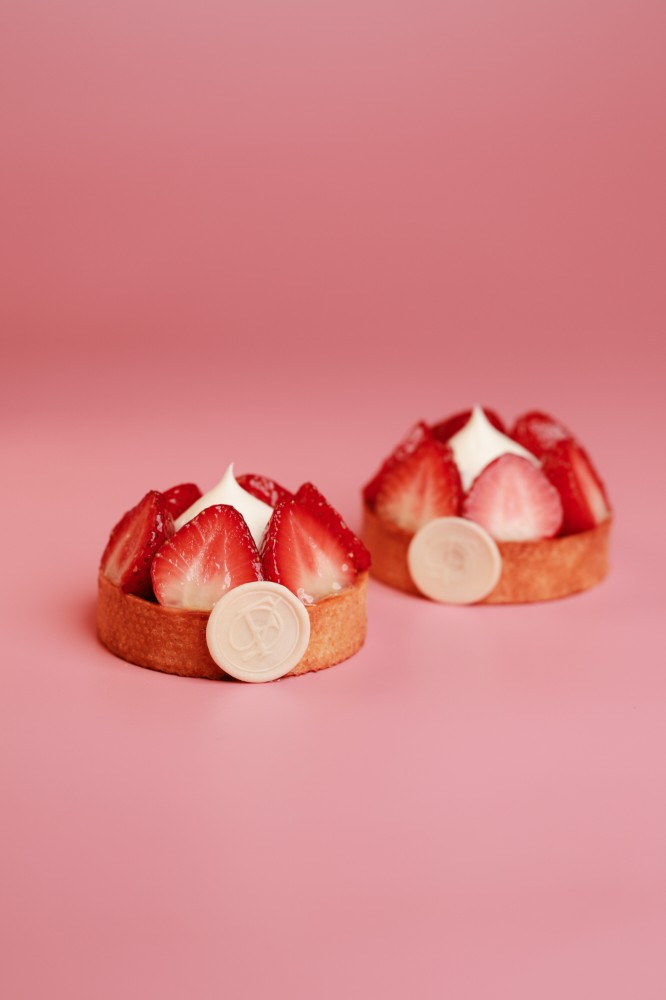 Тарт "Ягідне крем-брюле"