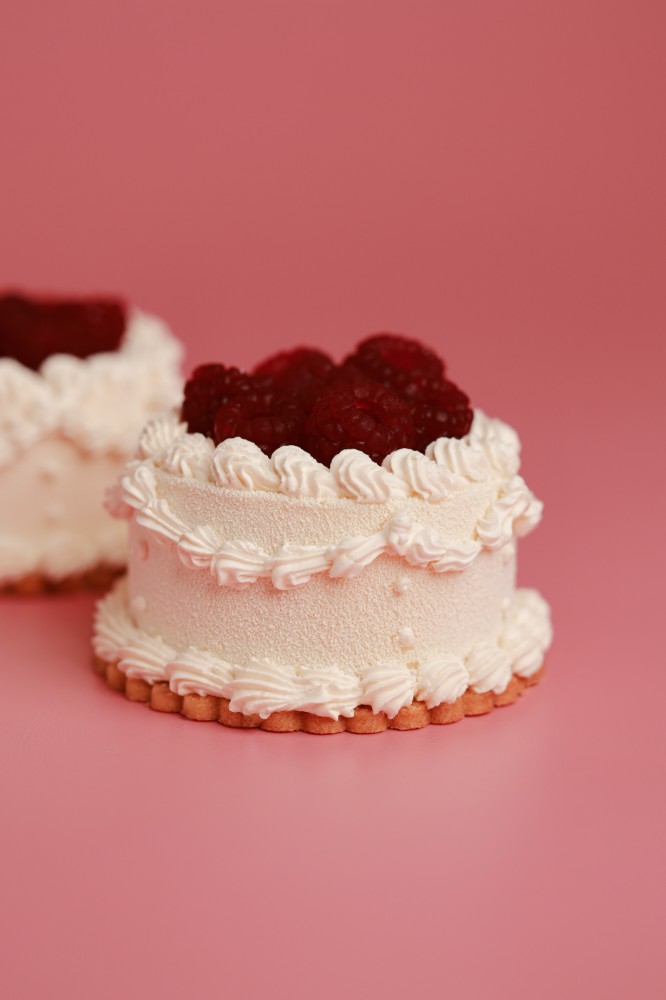 Мусовий десерт « Малина Кокос»