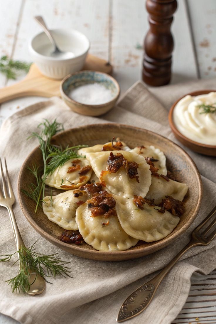 Вареники з курятиною