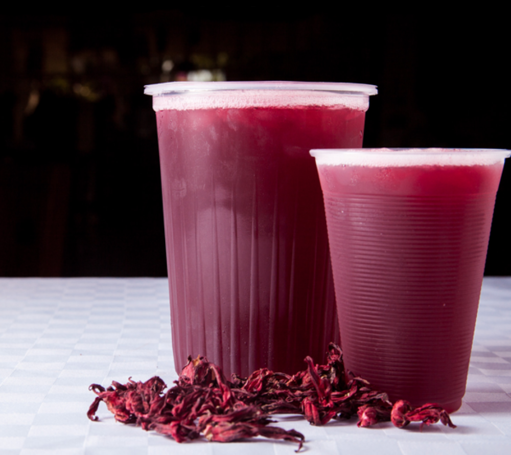 Agua de Jamaica 1/2 Litro